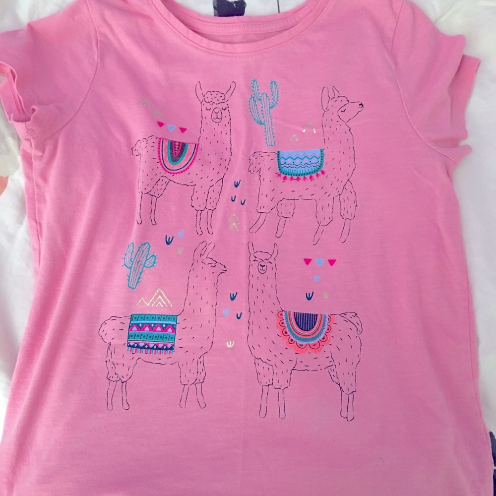 Pink Llama T-shirt